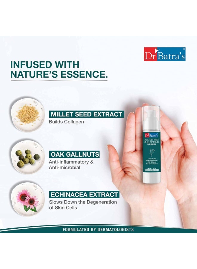 Dr Batra's Age Defying Skin firming Serum Enriched with Echinacea | Fine Lines & Wrinkles Reduction Serum| Improving collagen production | Reduces Pigmentation | 50g - Image 3