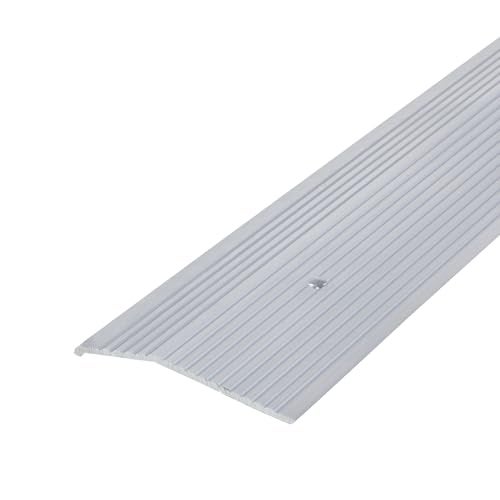 M-D Building Products 78220 2 in. X 72 in. Silver Aluminum Carpet Trim w/Screw Nails - Image 2