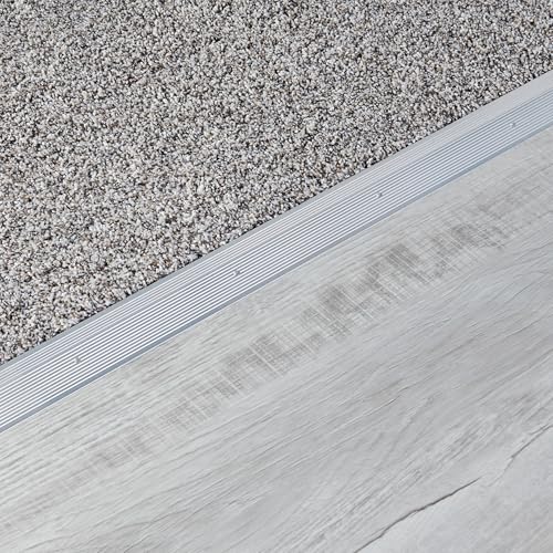 M-D Building Products 78220 2 in. X 72 in. Silver Aluminum Carpet Trim w/Screw Nails - Image 4