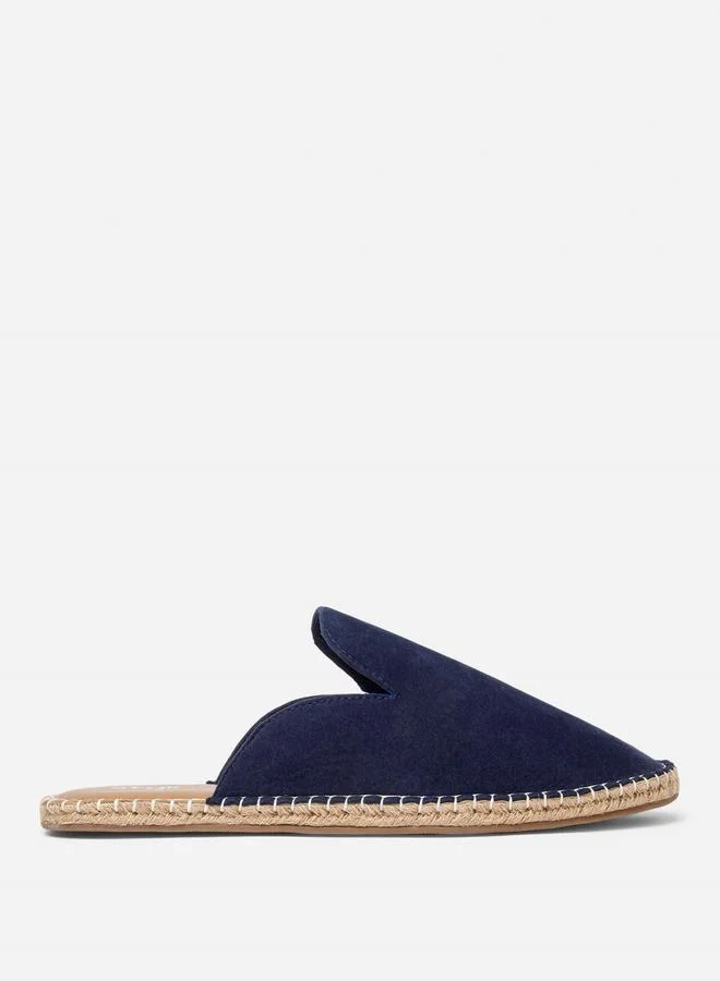 ستايلي Styli Faux Suede Mule Espadrilles