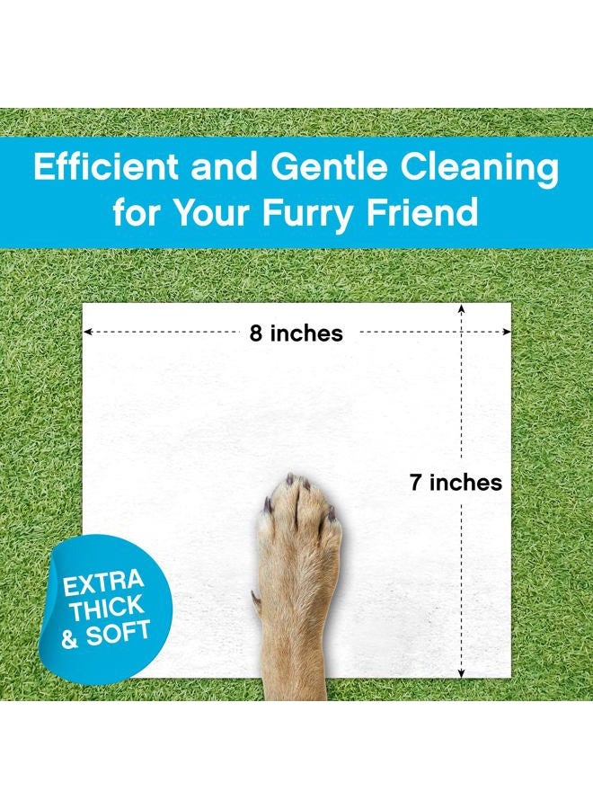 NonScents Grooming Wipes - Deodorizing Wipes for Dogs & Cats - Earth-Friendly, Hypoallergenic - 2-Pack (80 Total Wipes) - Image 2