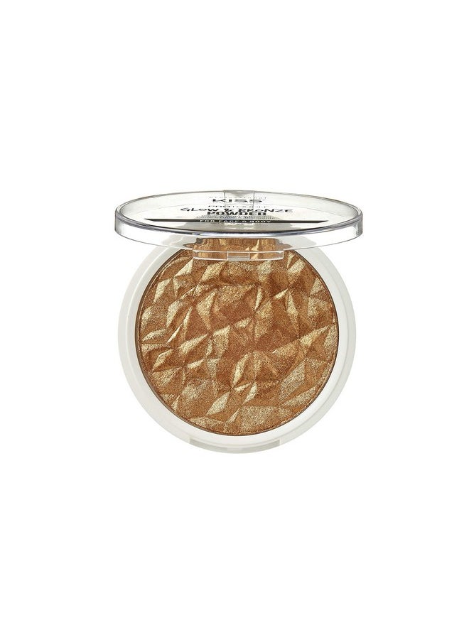 kiss new york KISS Pro Touch Glow & Bronze Powder for Face & Body- KPBP02 (Powder-Deep)  - Image 3