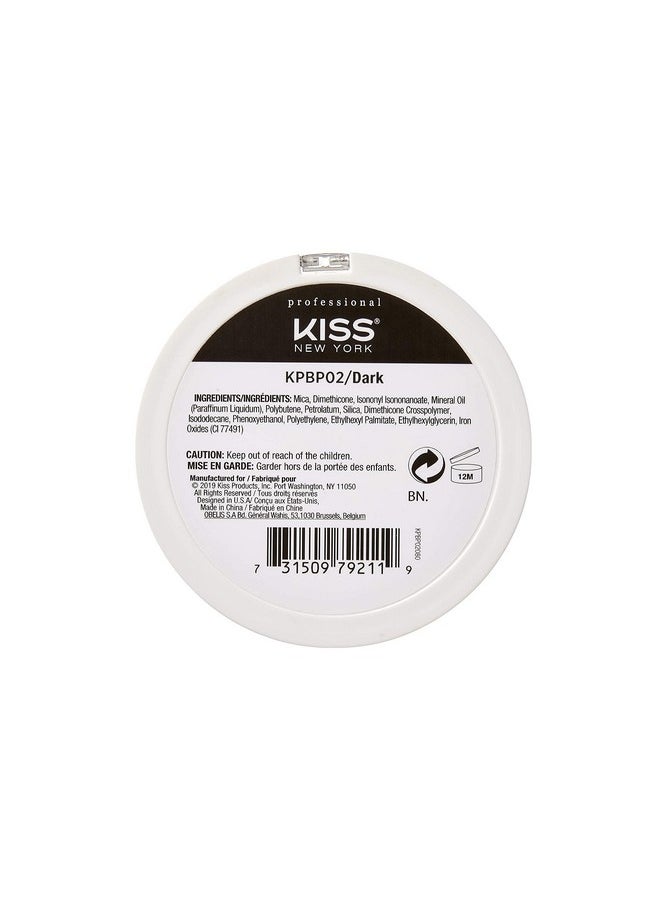 kiss new york KISS Pro Touch Glow & Bronze Powder for Face & Body- KPBP02 (Powder-Deep)  - Image 2