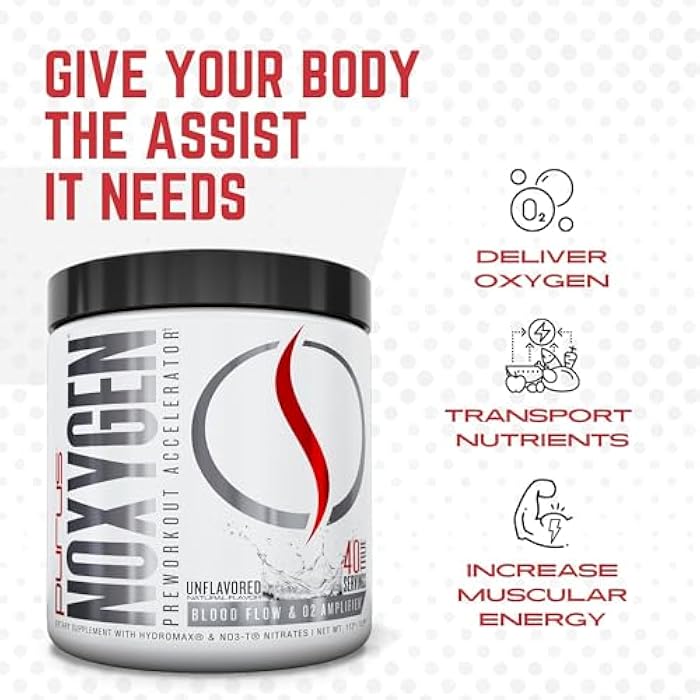 Purus Labs NOXYGEN Powder, 40 Servings (Unflavored) - Image 5