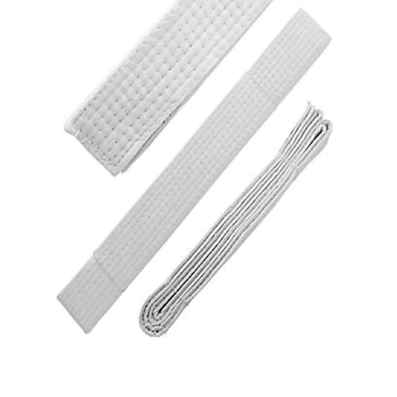 Bloomun Real Choice Boy`s & Girl`s Cotton Judo/Karate/Martial Arts White Belt - Image 4