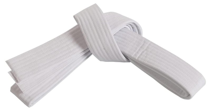Bloomun Real Choice Boy`s & Girl`s Cotton Judo/Karate/Martial Arts White Belt - Image 1