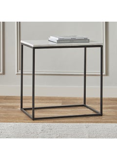 Home Box Turin Marble Top Sofa Table 60 x 60 x 40 cm  - Image 1