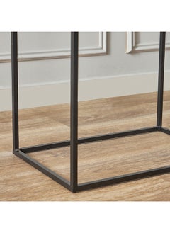 Home Box Turin Marble Top Sofa Table 60 x 60 x 40 cm  - Image 4