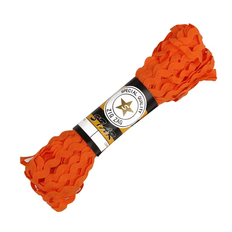 diy handmade accessories polyester wavy lace curtain accessories accessories clothing accessories materials in stock wholesale orange red 