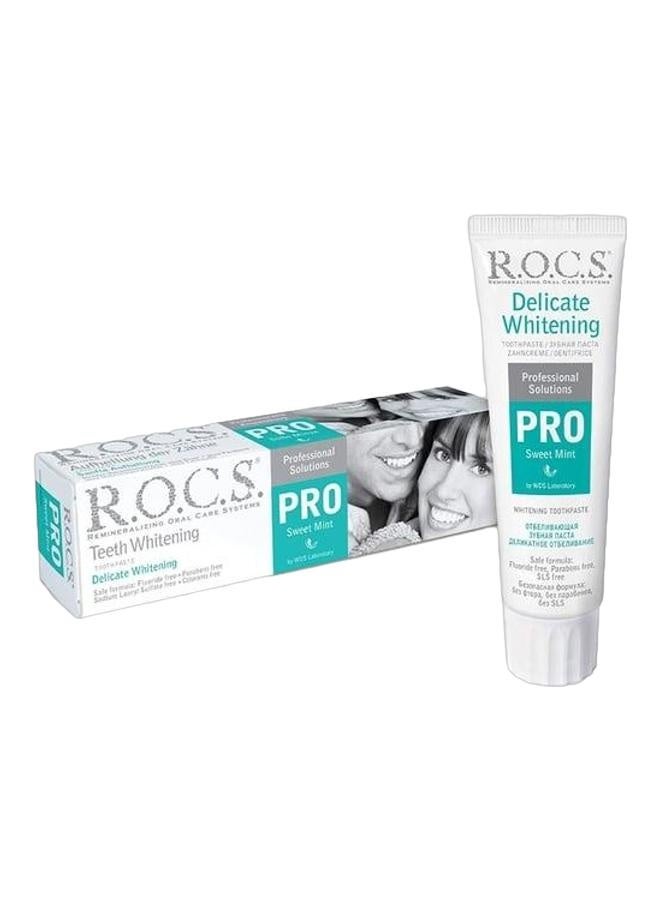 Rocs Pro Delicate Whitening Sweet Mint Toothpaste