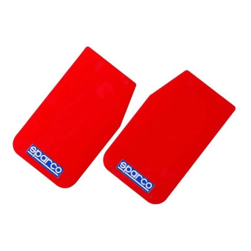 Sparco 03791RS Red Universal Mud Flap - Image 5