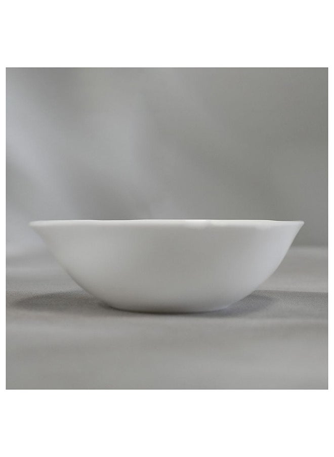 DANUBE HOME Hudson Opal Bowl 16.5X5 Cm White  - Image 5