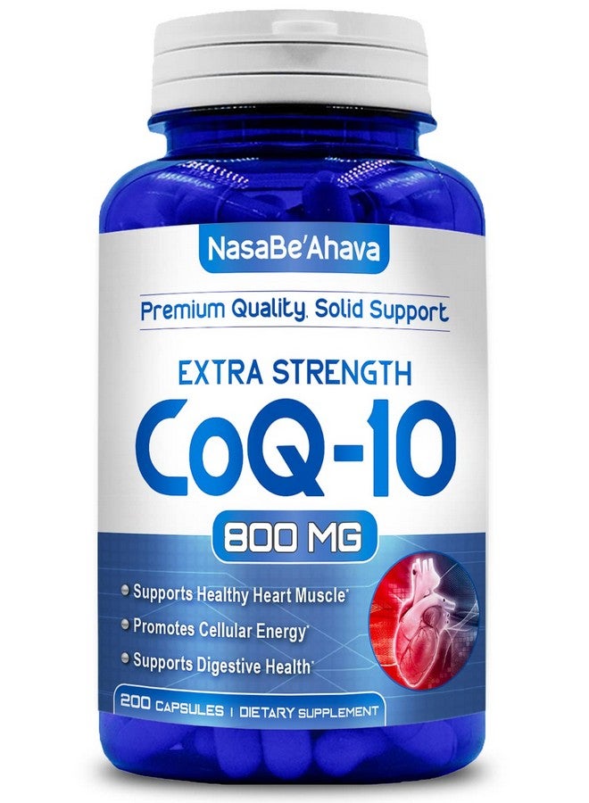 NasaBeahava Pure Coq10 800Mg Per Serving Extra Strength 200 Capsules - Image 2