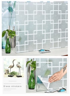 fashionhome Waterproof PVC Frosted Glass Window Privacy Film Sticker  - Image 5