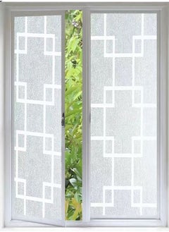 fashionhome Waterproof PVC Frosted Glass Window Privacy Film Sticker  - Image 1