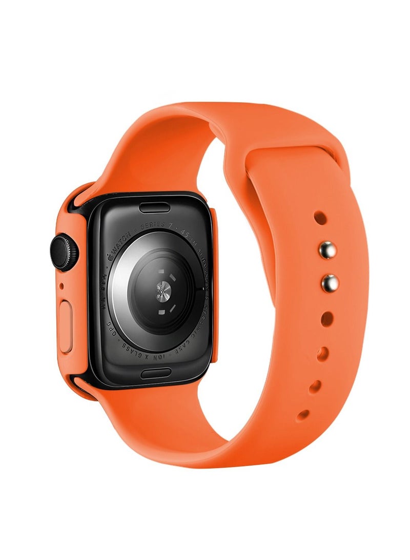 GULFLINK Silicone Watch Band 200mm Length for iWatch 7 41mm - Image 1