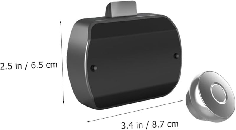 Smart Fingerprint Lock Aluminum Panel USB Charging Easy Install for Home Office Cabinet Security - Image 5