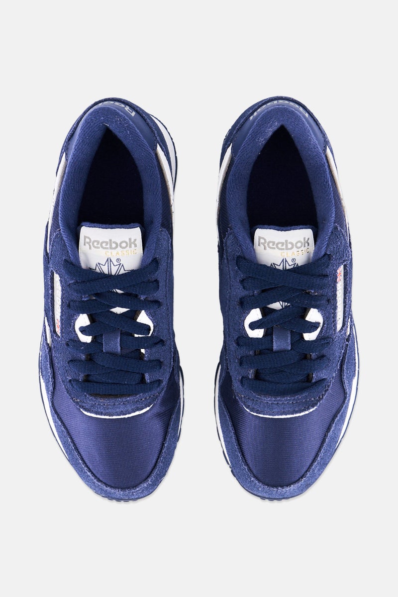 Reebok Kids Boy Cl Nylon Lace Up Outdoor Shoes, Navy  - Image 4