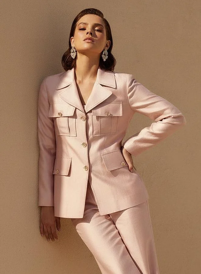 Iconic Iconic Regular Shacket with Pockets