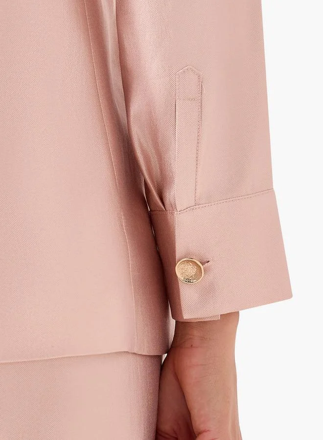 Iconic  Iconic Regular Shacket with Pockets for Women | Best Price UAE