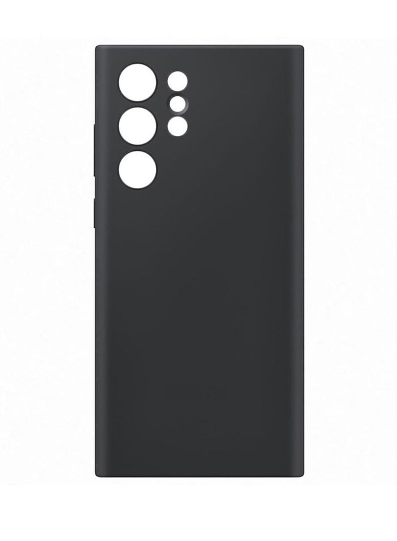 Yuwell Samsung Galaxy S22 Ultra Case Liquid Silicone Protective Case Cover With Camera Protection For Samsung Galaxy S22 Ultra Black - Image 1