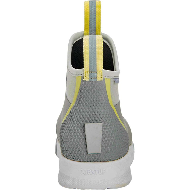 Xtratuf ADSW108M090 Xt W Ankle Deck Gray/Yellow 9 - Image 5
