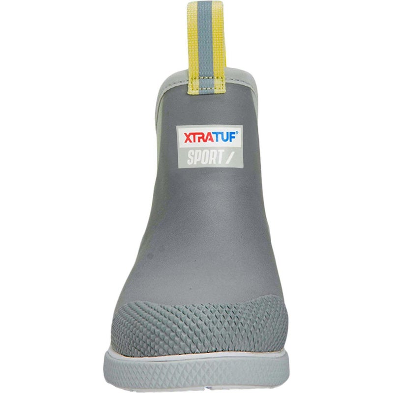 Xtratuf ADSW108M090 Xt W Ankle Deck Gray/Yellow 9 - Image 4