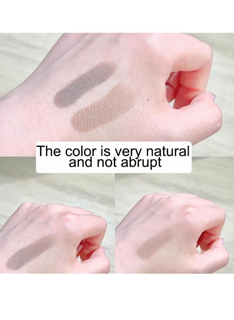 Gege bear Hairline Powder Stick, Natural Hairline Dye Contour Stick, Root Touch Up Instant Cover Concealer Powder, Sweat Resistant And Waterproof Hairline Repairing Pen, (Dark Brown Color) - Image 4