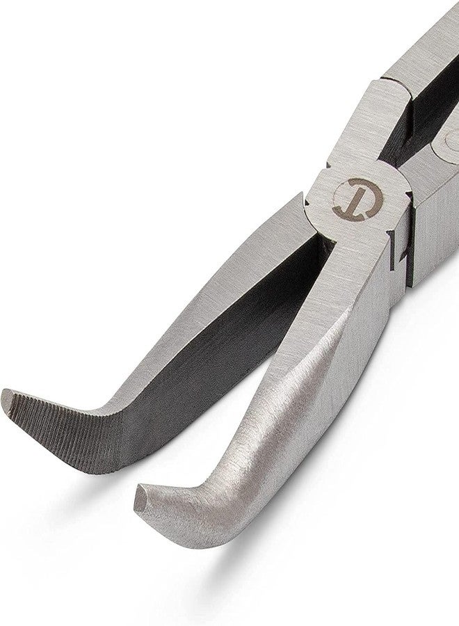 كريسنت طقم كماشة Crescent X2 ذات أنف طويل مستقيم ومثني، مصنوع من مادتين - أدوات أساسية فاخرة - PSX204C - مقاس 13 بوصة، أحمر وأسود - Image 3