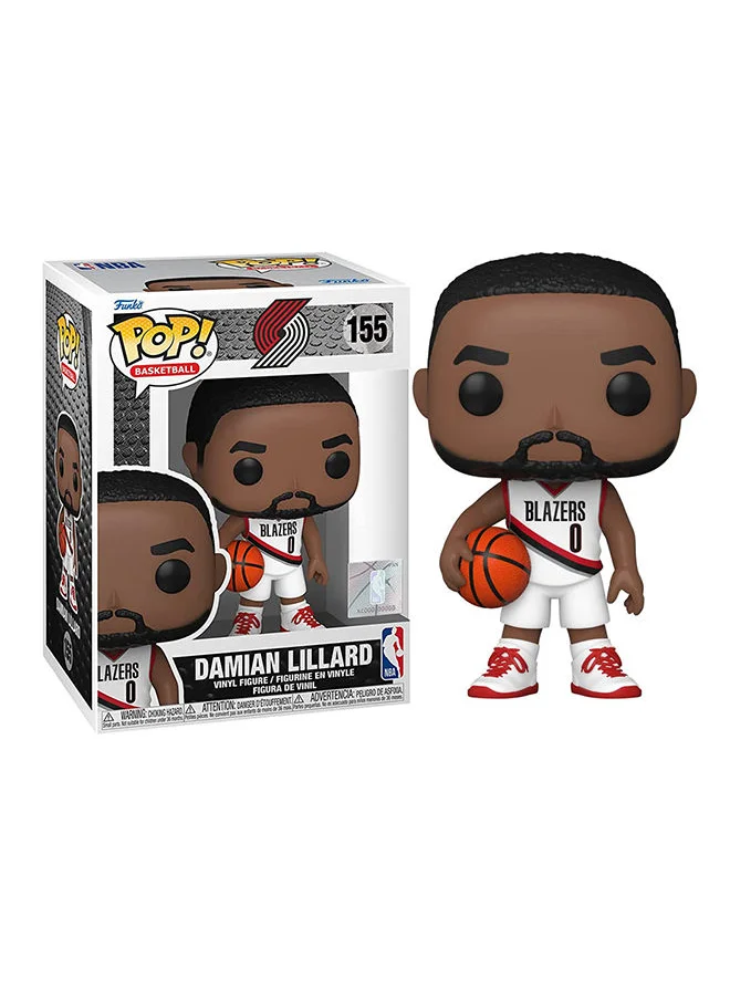 Funko Basketball NBA Trailblazers - Damian Lillard, Collectible Action Vinyl Figure - 65795