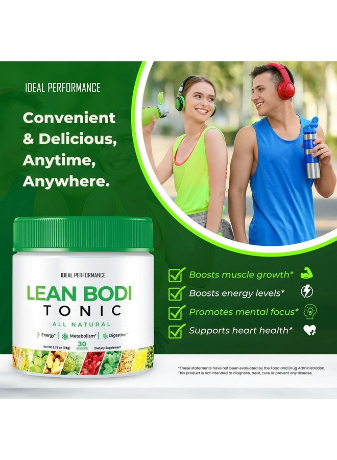 IDEAL PERFORMANCE Lean Bodi Tonic Powder Official Formula, LeanBodi Tonic All Natural - Maximum Strength with Vitamin B6, BCAA, LeanBodi Powder Support, Lean Bodi Advanced Formula Reviews (5 Pack) - Image 5