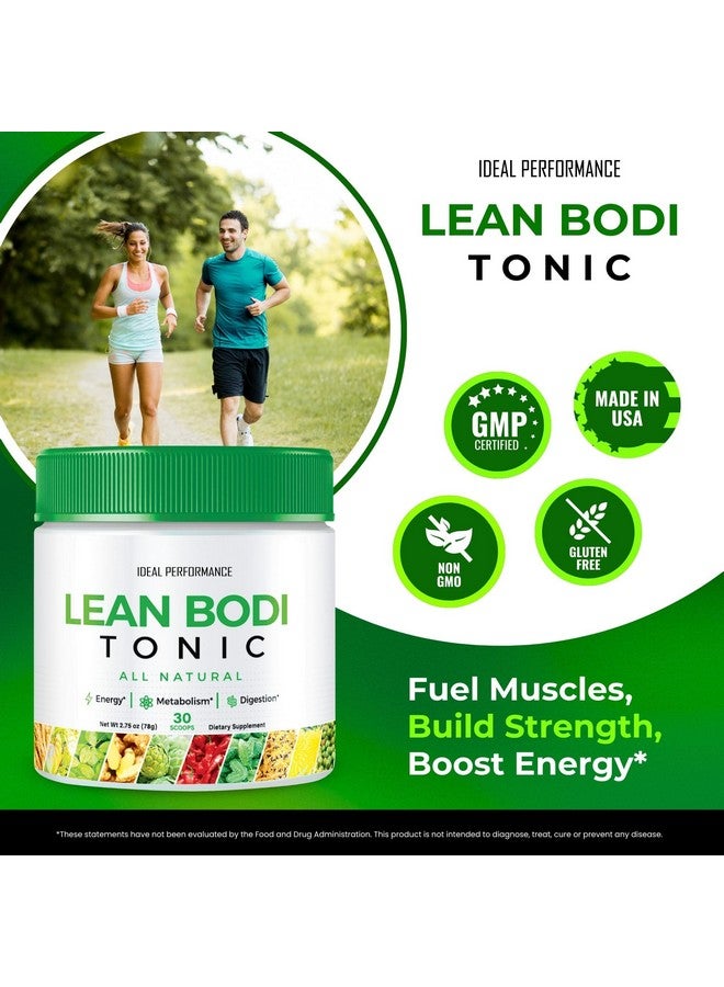 IDEAL PERFORMANCE Lean Bodi Tonic Powder Official Formula, LeanBodi Tonic All Natural - Maximum Strength with Vitamin B6, BCAA, LeanBodi Powder Support, Lean Bodi Advanced Formula Reviews (5 Pack) - Image 4
