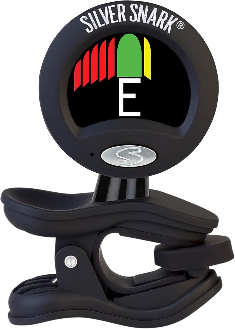 SNARK 2 Clip-on All Instrument Tuner-Black/Silver (SIL2-BLACK) - Image 1