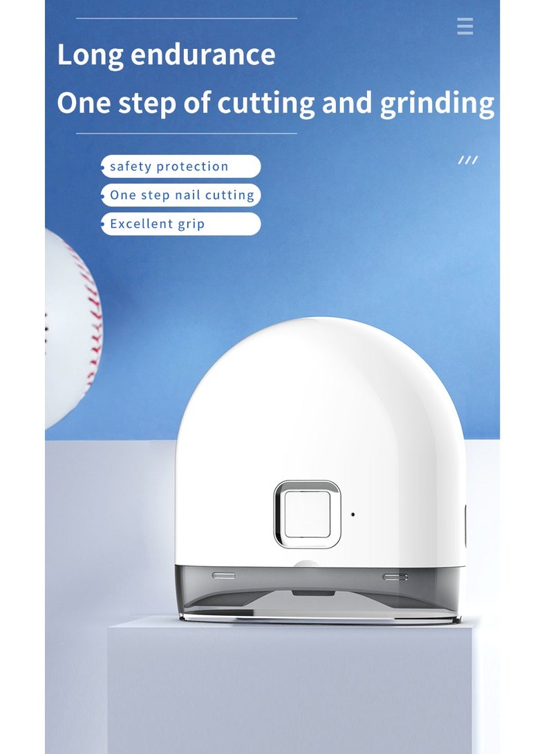 Rechargeable Electric Baby Nail TrimmerNail/Nail Cutter/Nail Clipper Gifts Nail Care Finger  Cutting  Nail Trimmer  Nail File Suitable for Adults Seniors Baby Kids  Women - Image 2