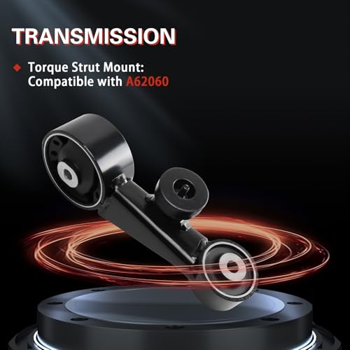QRYIPPDM Engine Motor and Transmission Mount Kit Compatible with 2013-2018 ES350 3.5L V6 & 2013 2014 2015 2016 2017 2018 Avalon 3.5L V6 AUTO 4PCS OE: A42017HY A62036HY A62060 A4288 - Image 4