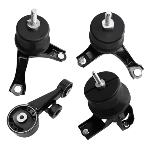 QRYIPPDM Engine Motor and Transmission Mount Kit Compatible with 2013-2018 ES350 3.5L V6 & 2013 2014 2015 2016 2017 2018 Avalon 3.5L V6 AUTO 4PCS OE: A42017HY A62036HY A62060 A4288 - Image 1