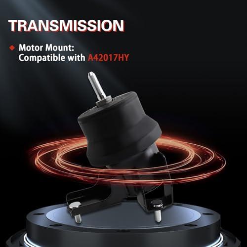 QRYIPPDM Engine Motor and Transmission Mount Kit Compatible with 2013-2018 ES350 3.5L V6 & 2013 2014 2015 2016 2017 2018 Avalon 3.5L V6 AUTO 4PCS OE: A42017HY A62036HY A62060 A4288 - Image 5