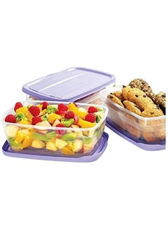 Lamsa Plast Lamsa plast Food container Set Of 3 - 1.8 Liter - Multi Color  - Image 2