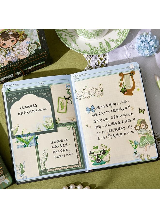 Bluejw Hand Account Suit Notebook Primary School Student Hand Account Gift Box Suit High-value Girl Hand Account Gift Box - Image 5