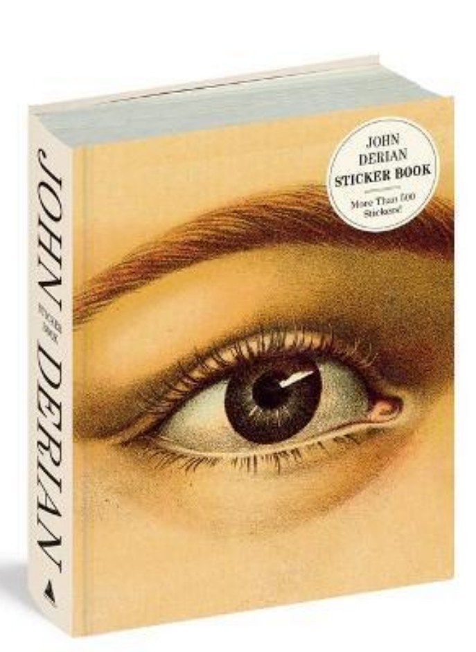 JOHN DERIAN STICKER BK