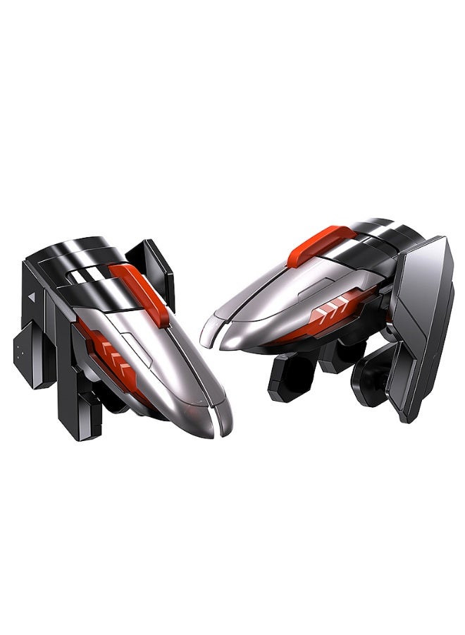 Memo AK06 Automatic Laser Gaming Mobile Triggers by MEMO, Super Fast Shooting, High-Frequency Burst Mode, Alloy Buttons, IPhone/Android Compatible, PUBG Battlefield Accessory - Image 5