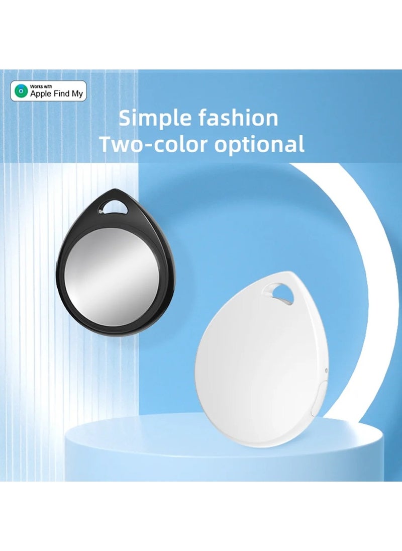 روكيو علامات Air Tags-1 Pack Item Finder تعمل مع تطبيق Find My (iOS فقط) من Apple، علامات تعقب للمفاتيح والأمتعة وحقيبة الظهر، لون أسود (غير مناسب لنظام Android)  - Image 1