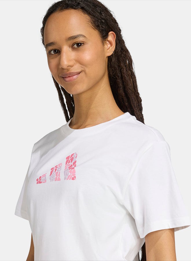 Adidas Soft Side Graphic T-Shirt - Image 4