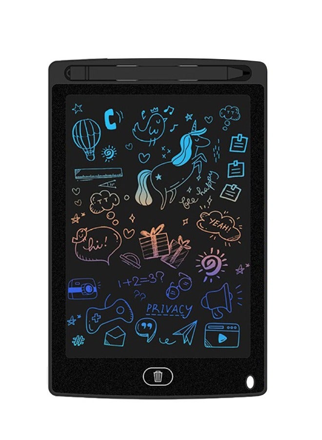 LCD Writing Board Color Graffiti Board with Special Pen Suitable for Children Boys and Girls, 8.5-Inch  - Image 1