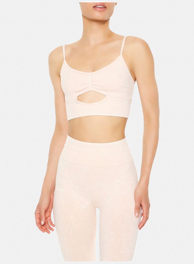 FOREVER 21 Seamless Cutout Sports Bra - Image 1