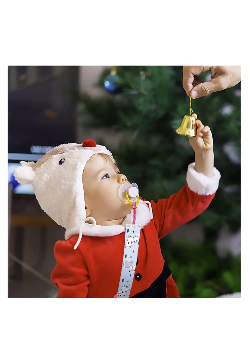 ECVV 8 Pack Baby Pacifier Clips Anti-lost clip Anti-drop Chain Universal Pacifiers Teether Holder and Leash for Baby Boys and Girls Various Patterns Unisex Baby Shower Birthday Gift - Image 3