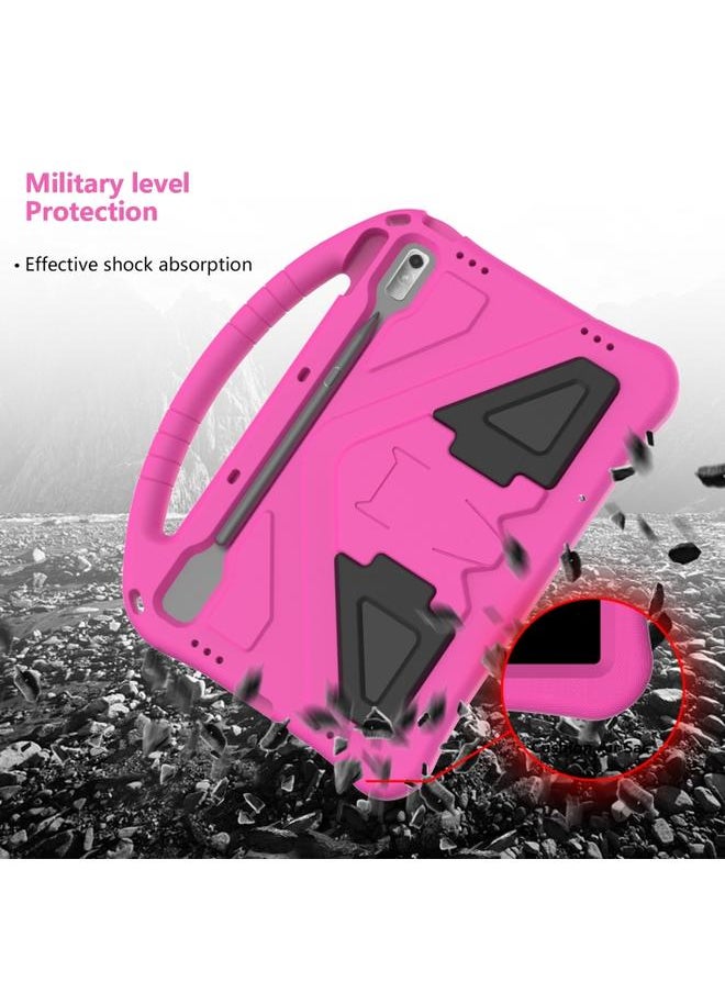 Green Tiger - Lenovo Tab P11 Pro 11.2 2023 TB 132FU TB 138FC P11 Pro11.5 2022 TB J706F 2021 TB J716 2022 EVA Shockproof Tablet Case with Holder Rose Red - Image 1