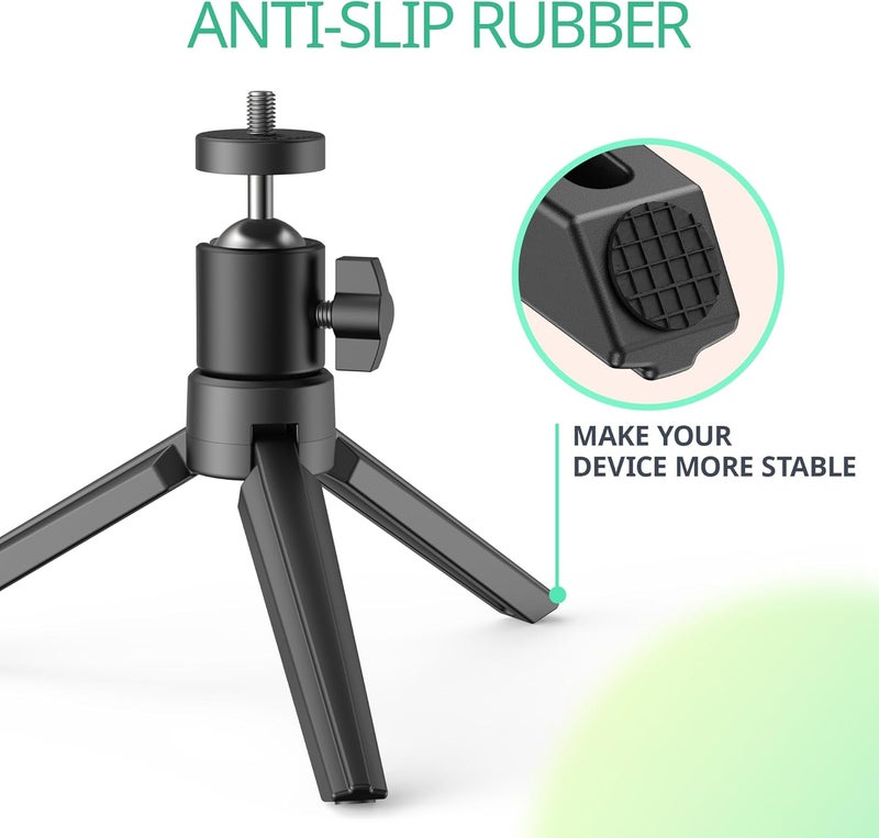 YOTON Mini Projector Tripod - Portable Projector Stand With 360° Metal Rotatable Ball Head for Camera, Webcam - Image 3