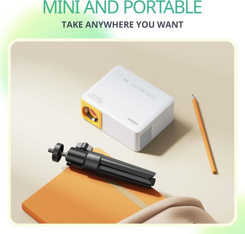 YOTON Mini Projector Tripod - Portable Projector Stand With 360° Metal Rotatable Ball Head for Camera, Webcam - Image 4