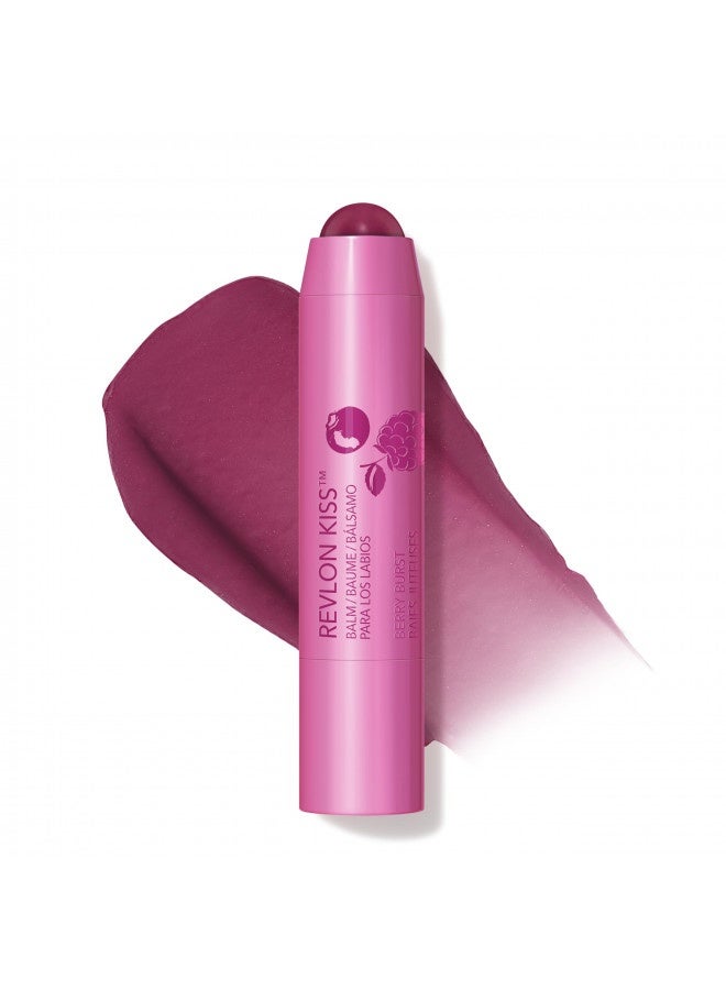 Revlon Revlon Lip Balm,   Tinted Lip Balm, Face Makeup With Lasting Hydration, Spf 20, Infused With Natural Fruit Oils, 035 Berry Burst, 0.09 Oz  - Image 3